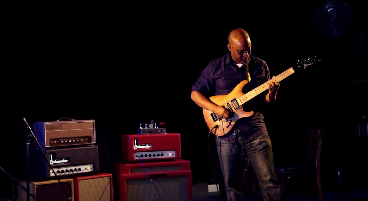 Steve Richards - Fretless Guitar - Schroeder SA9+ Schroeder Amplification