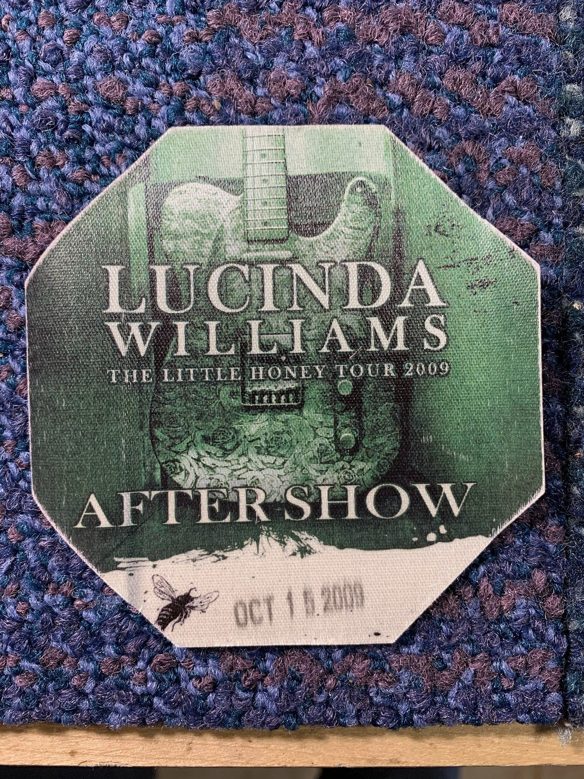 When Lucinda Williams came to town. Schroeder Amplification