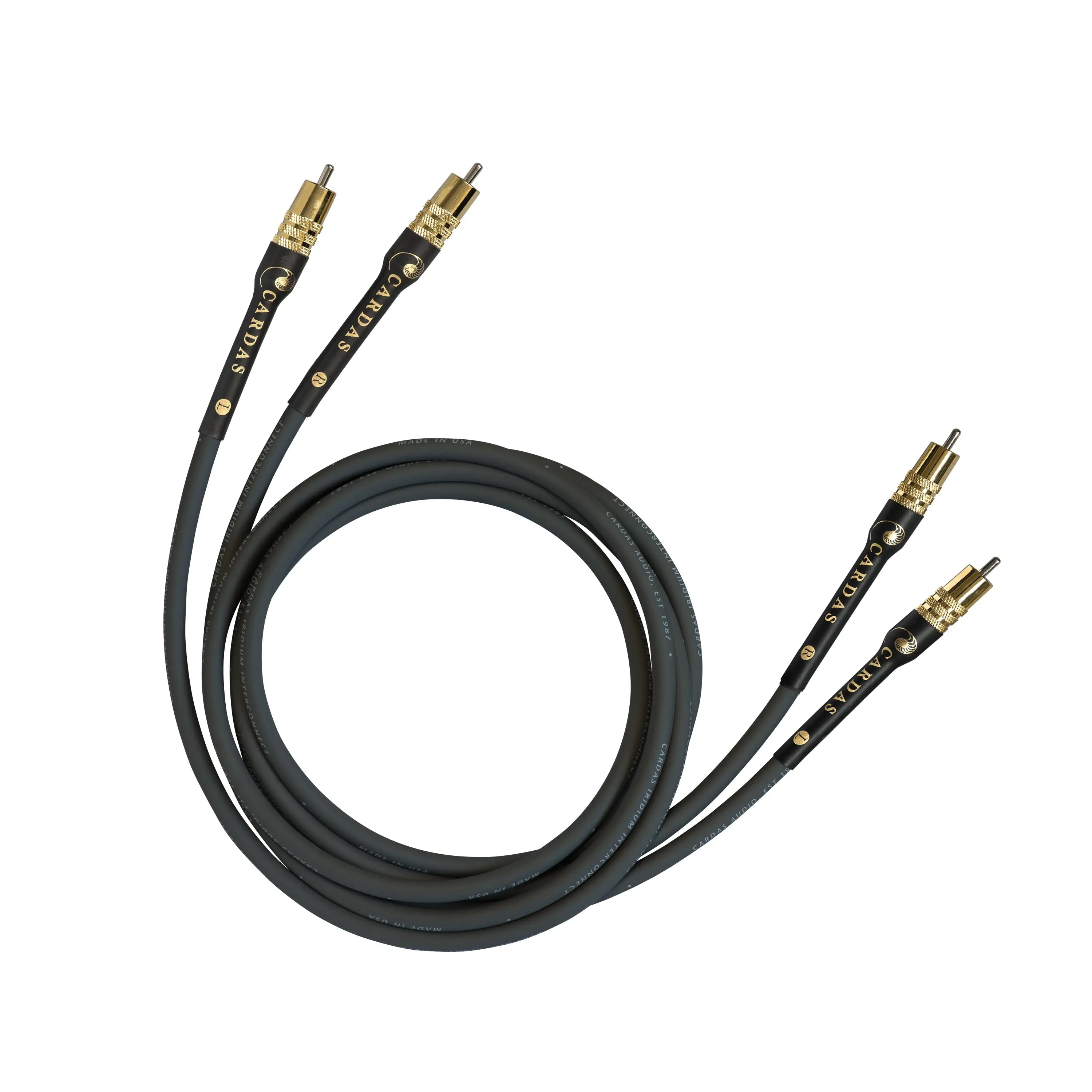 Cardas Audio Iridium Interconnect - GRMO Terminations
