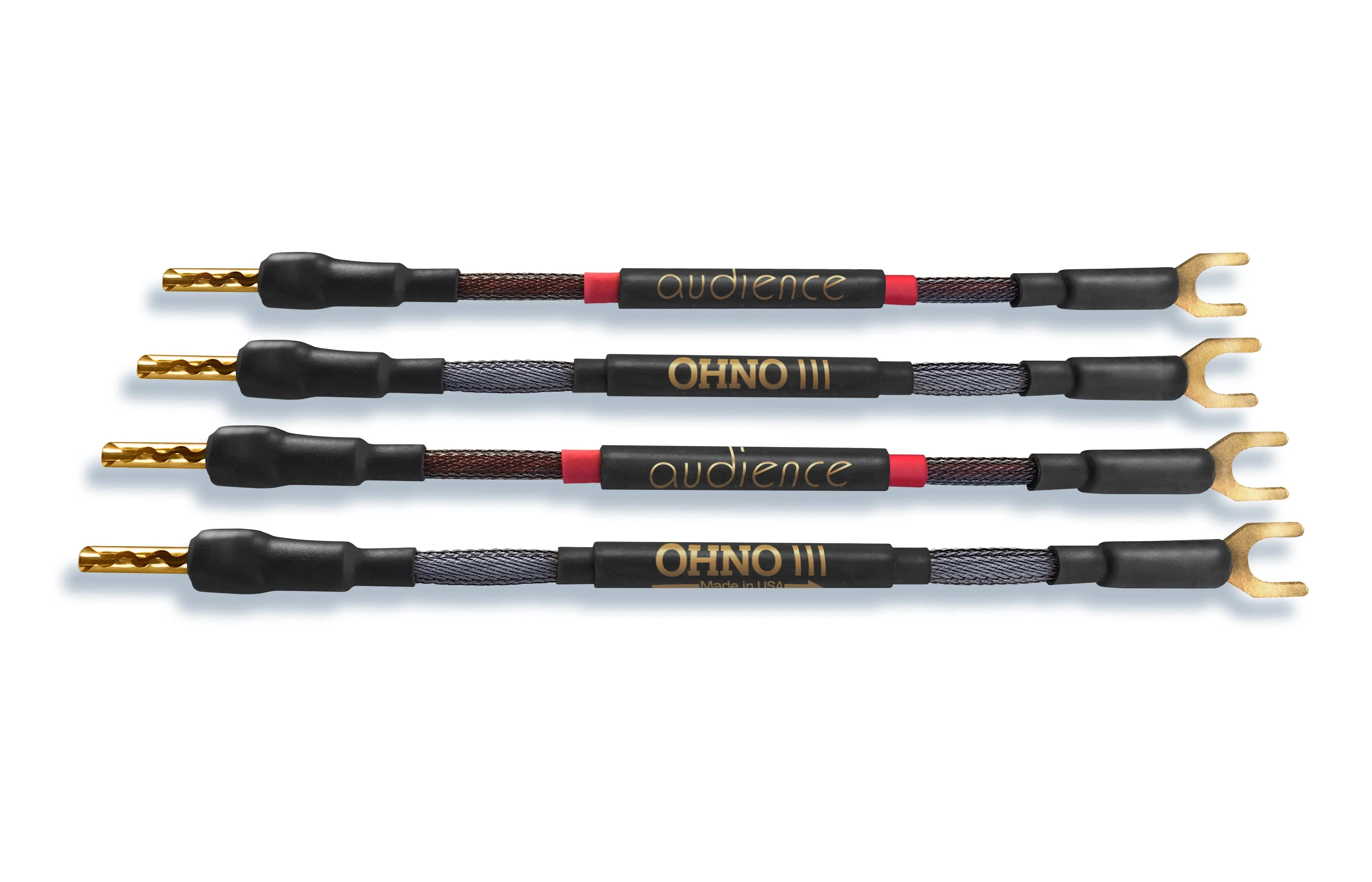 Audience OHNO III Biwire Jumpers (set)