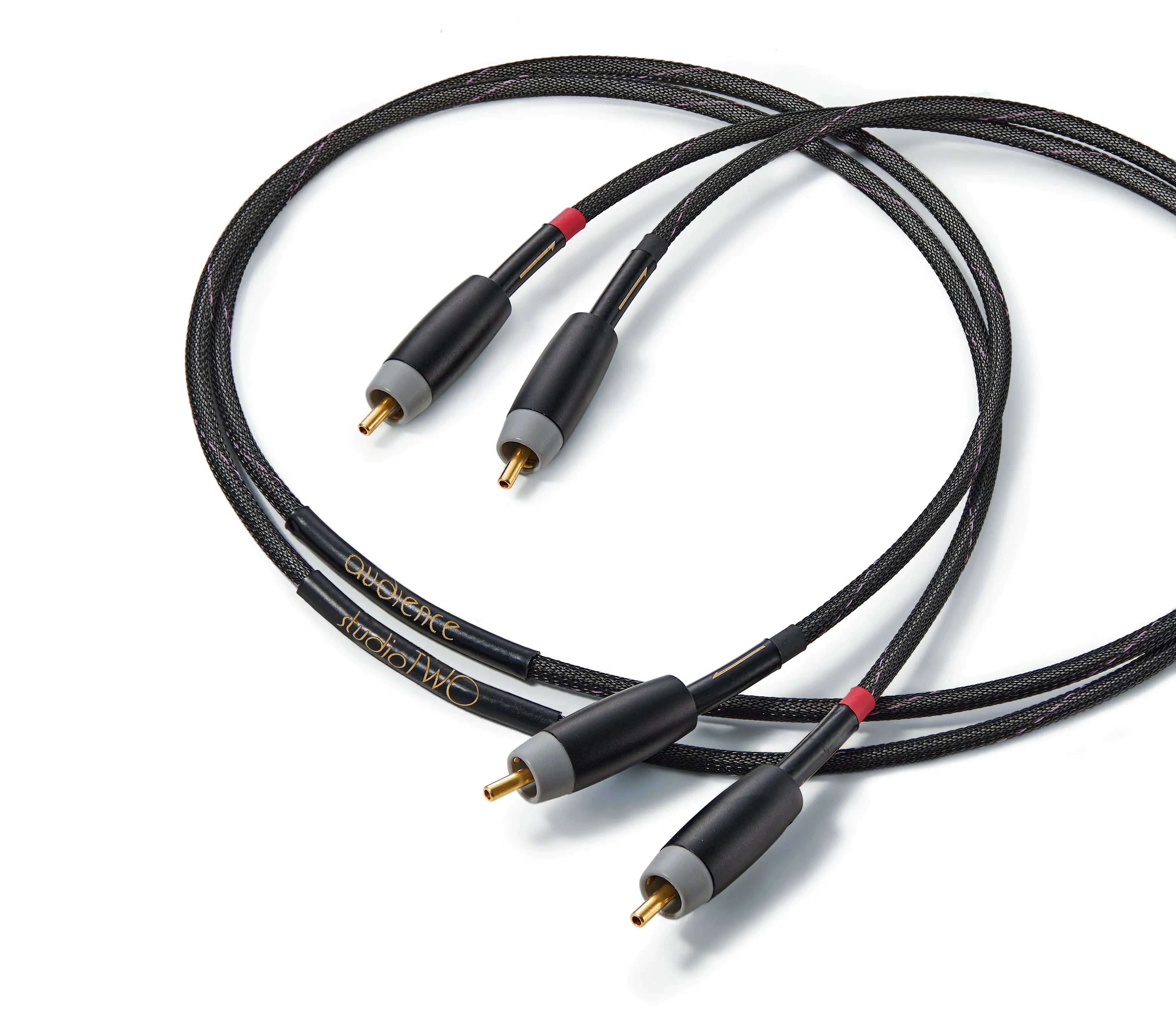 Audience Studio TWO Audio Interconnect to RCA to RCA Cable