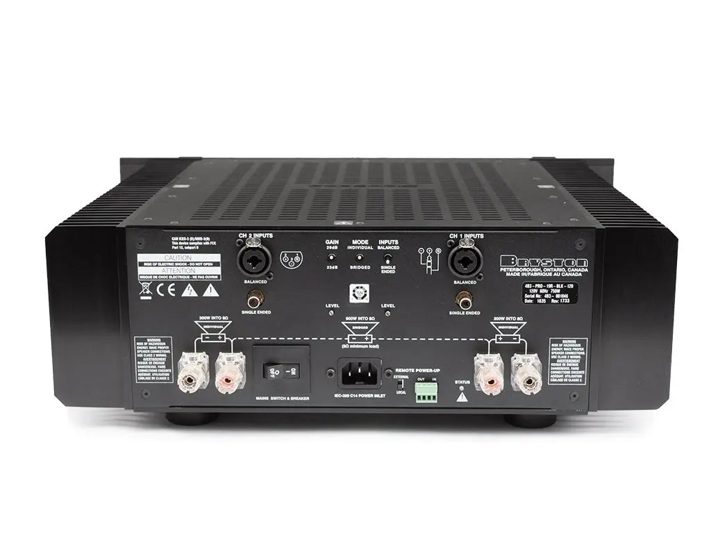 Bryston 4B³ (Cubed) Stereo Power Amplifier