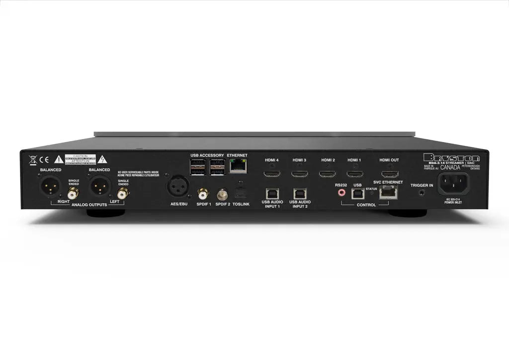 Bryston BDA 3.14 DAC and Digital Music Player (Streamer)