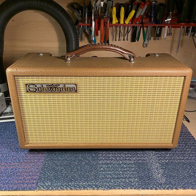 The Schroeder Reverb Unit, another Blast from the Past! Schroeder Amplification