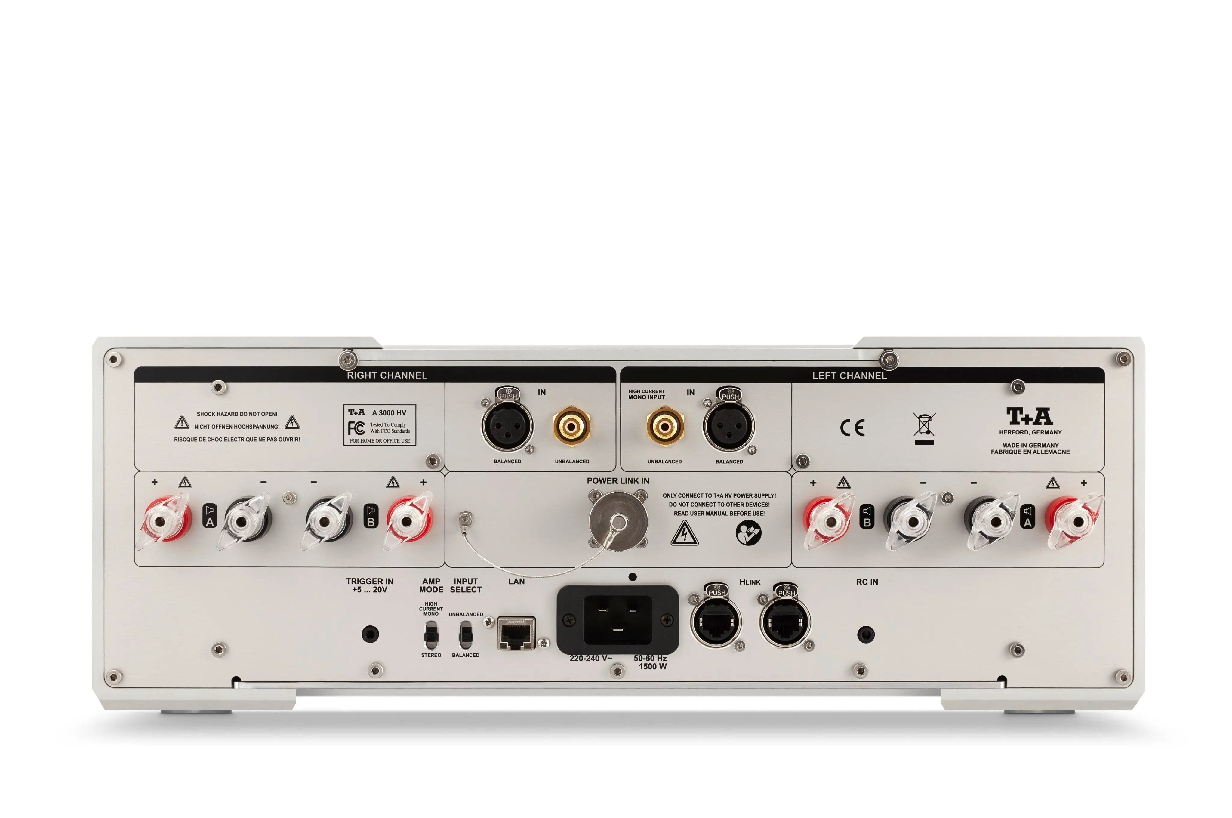 A 3000 HV Mono/Stereo Power Amplifier