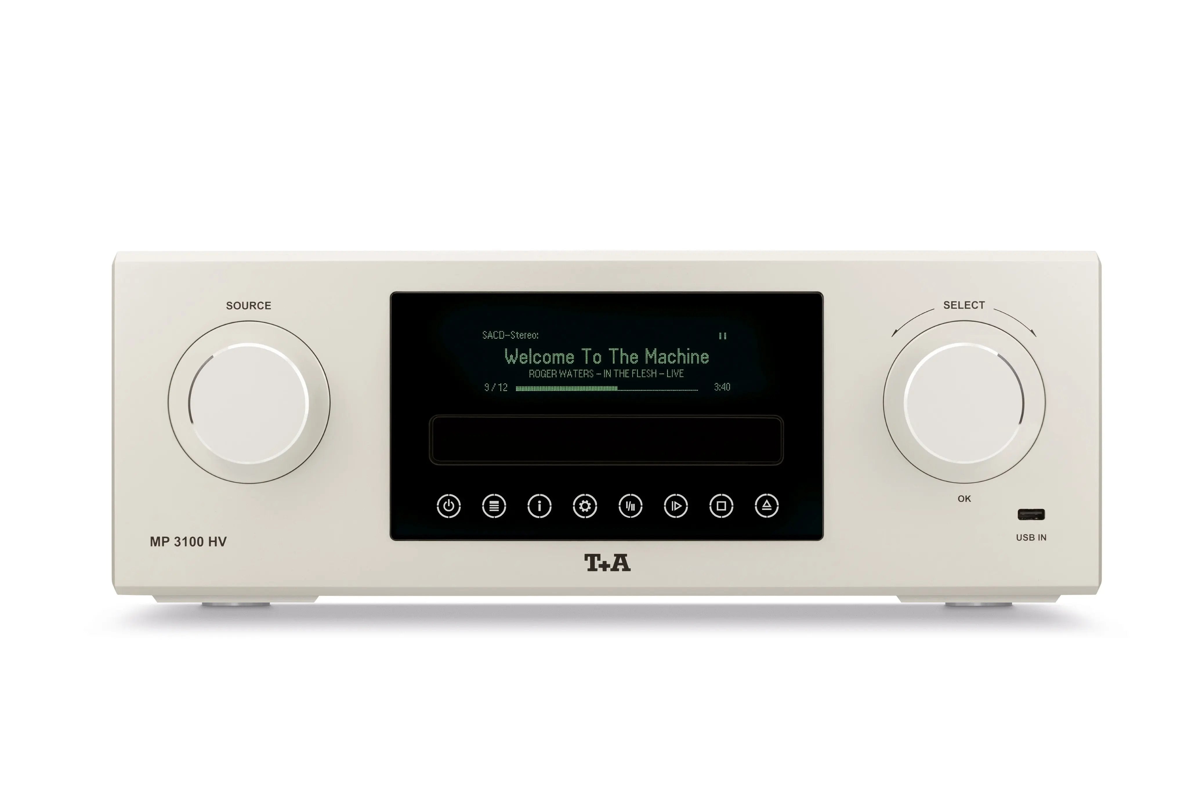T+A MP 3100 HV G3 Multi-Source SACD Player - Thumbnail 2