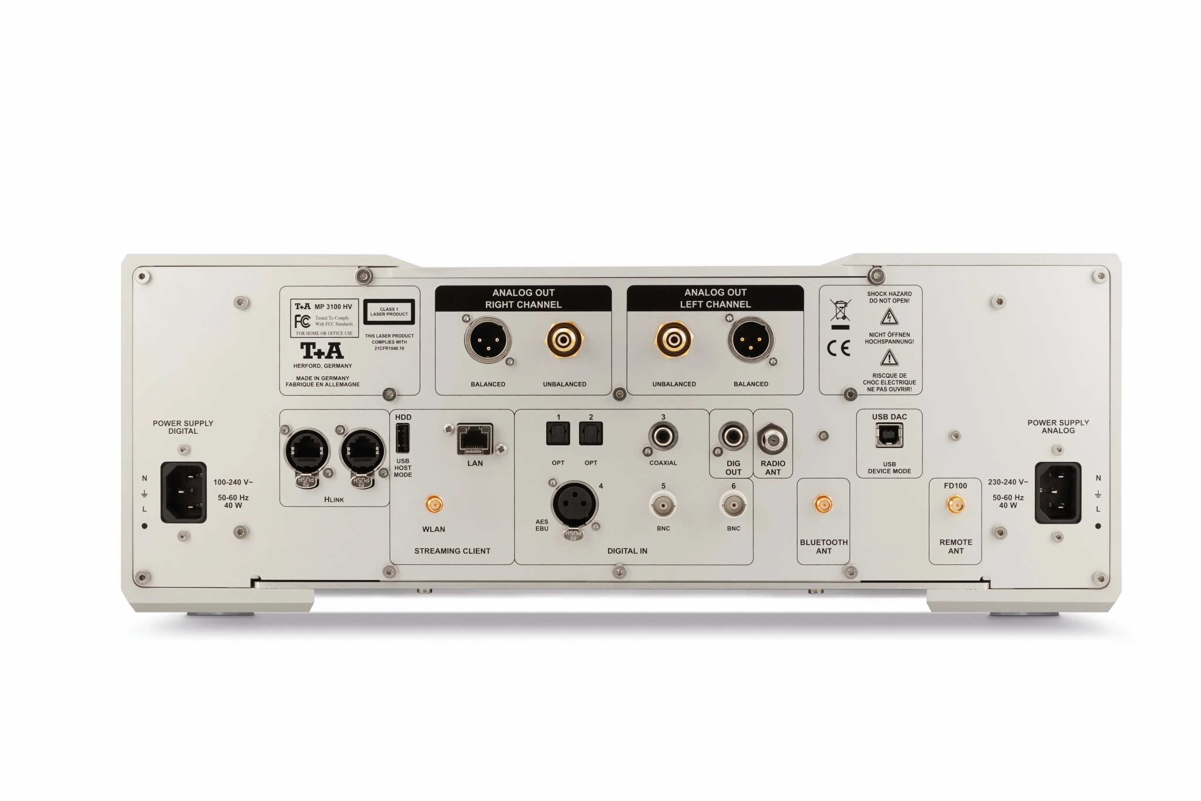 T+A MP 3100 HV G3 Multi-Source SACD Player - Thumbnail 3