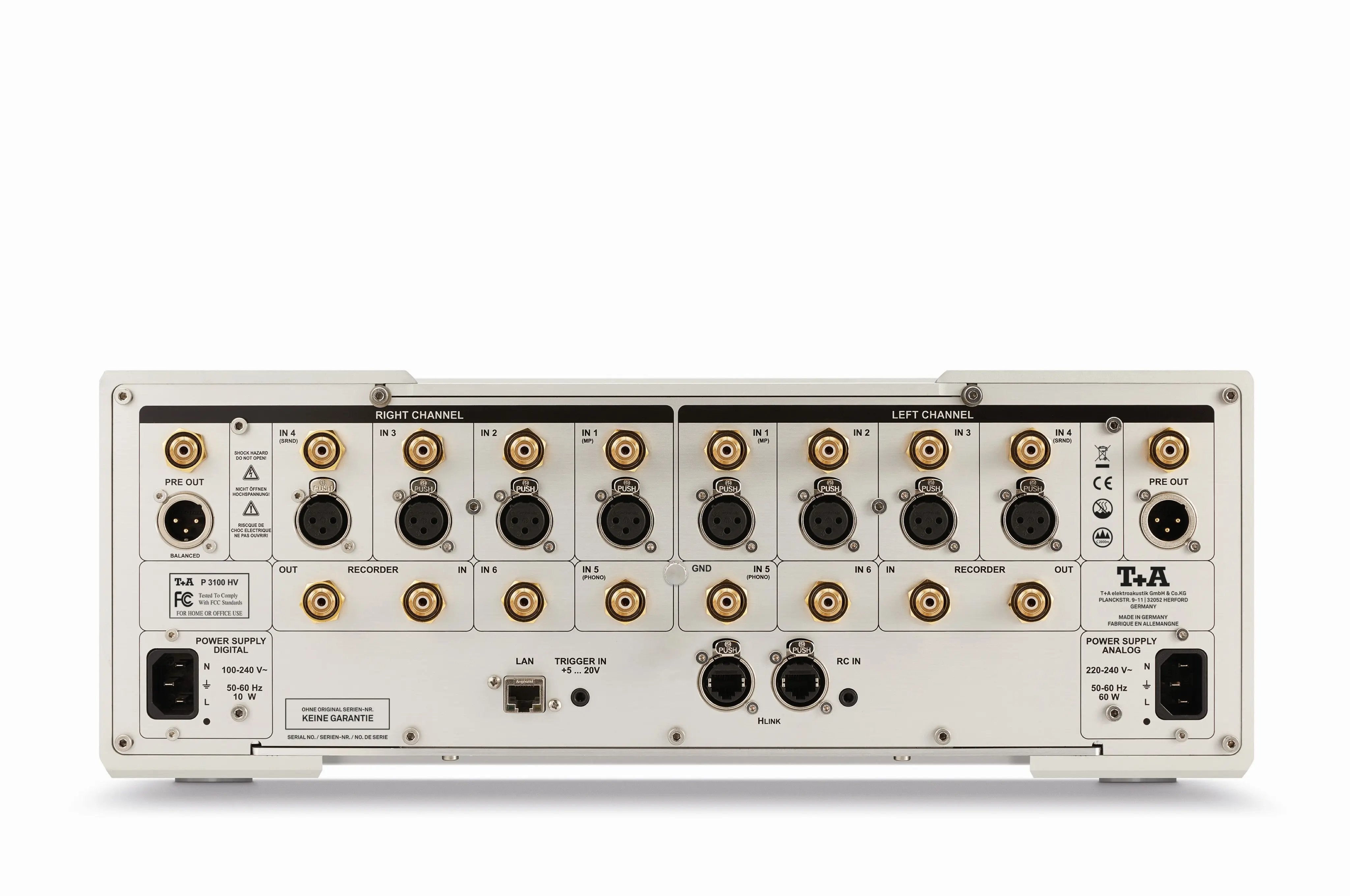 P 3100 HV Preamplifier